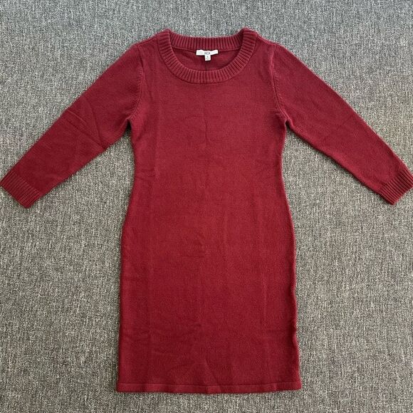 BB Dakota Dresses & Skirts - BB Dakota Burgundy Long Sleeve Dress